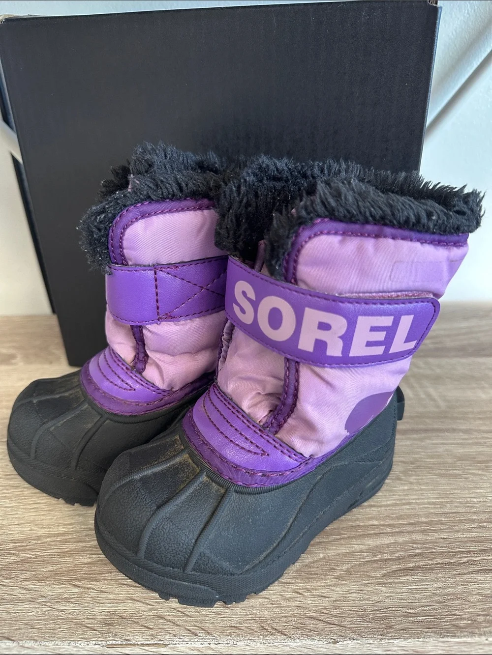 Sorel Snow Commander Insulated Winter Boot 6 Violet Gumdrop